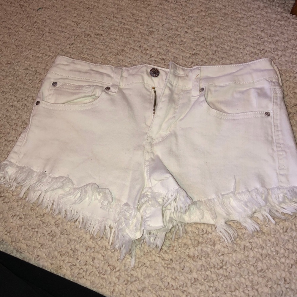 White shorts!!
